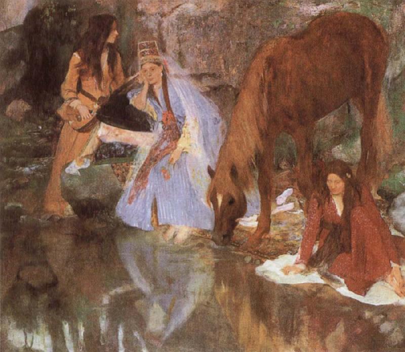Edgar Degas Mlle Eugenie Fiocre in the Ballet china oil painting image